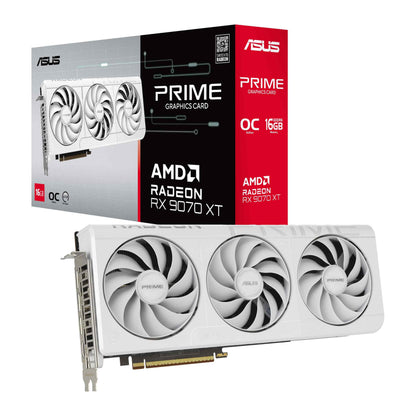 ASUS Prime Radeon RX 9070 XT OC Edition 16GB GDDR6 – Gaming-Grafikkarte