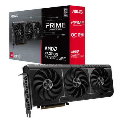 ASUS Prime Radeon RX 9070 XT OC Edition 16GB GDDR6 – Gaming-Grafikkarte