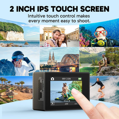 AKASO EK7000 Pro Action Cam – 4K/30fps, 20MP, EIS, wasserdicht bis 40m