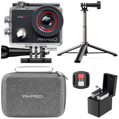 AKASO EK7000 Pro Action Cam – 4K/30fps, 20MP, EIS, wasserdicht bis 40m