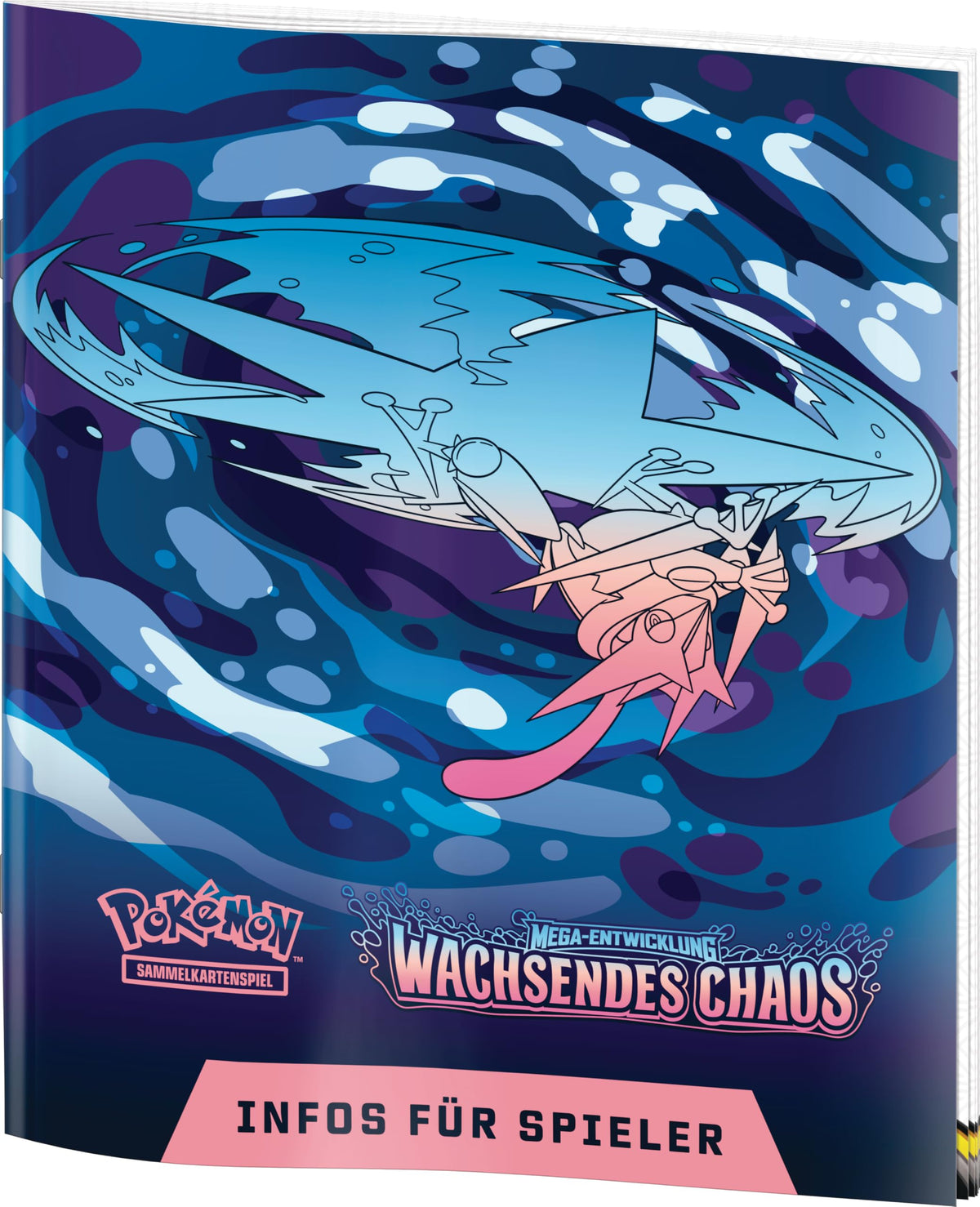Pokémon-Sammelkartenspiel: Top-Trainer-Box Mega-Entwicklung – Wachsendes Chaos (1 Vollbild-Promokarte, 9 Boosterpacks & Premium-Zubehör)