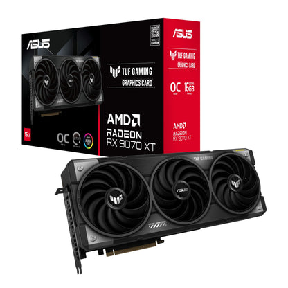 ASUS Prime Radeon RX 9070 XT OC Edition 16GB GDDR6 – Gaming-Grafikkarte