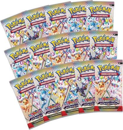 Pokémon-Sammelkartenspiel: Super-Premium-Kollektion Karmesin & Purpur – Prismatische Entwicklungen