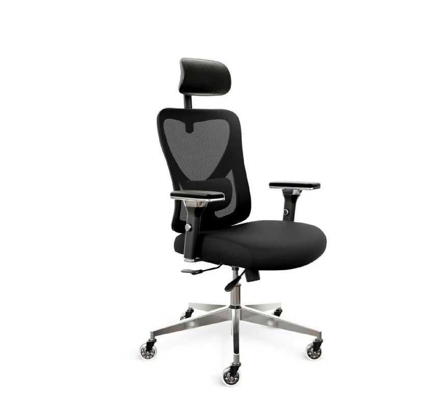 Ergonomischer Bürostuhl mit Lendenwirbelstütze, bis 150 kg, 195 cm